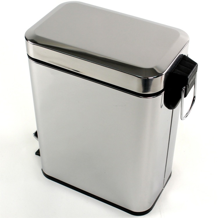 Gedy 2909-13 Waste Basket, Argenta | Nameek's